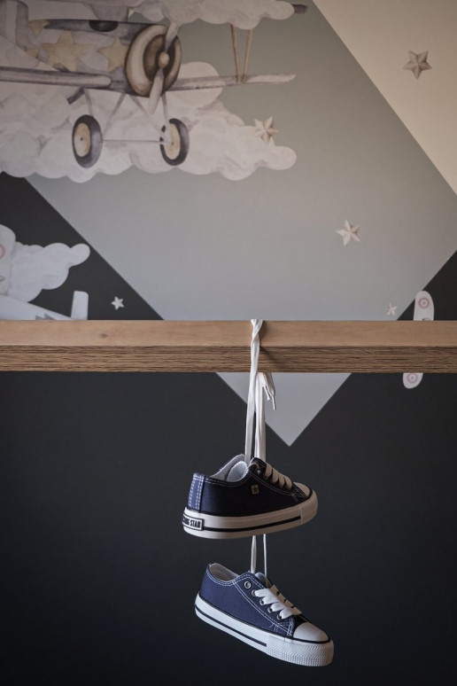 brīvā laika apavi Bērnu apavi Big Star FF374202 tumši zilas krāsas brīvā laika apavi Bērnu apavi Big Star FF374202 tumši zilas krāsas