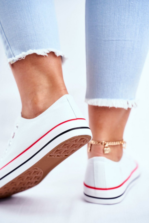 Klasiska modeļa brīvā laika apavi baltas krāsas  Ecoma Klasiska modeļa brīvā laika apavi baltas krāsas  Ecoma