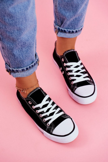 Klasiska modeļa brīvā laika apavi melnas krāsas 2