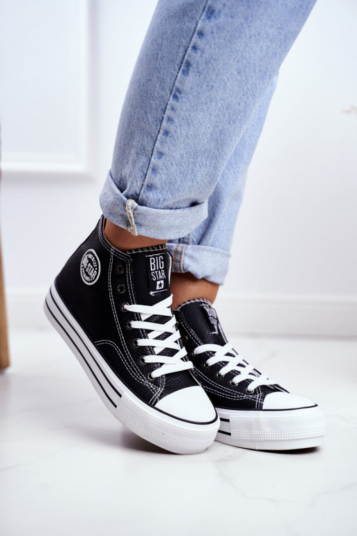 sieviešu puszābaki Big Star melnas krāsas GG274012