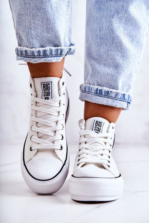 sieviešu puszābaki Big Star baltas krāsas GG274013
