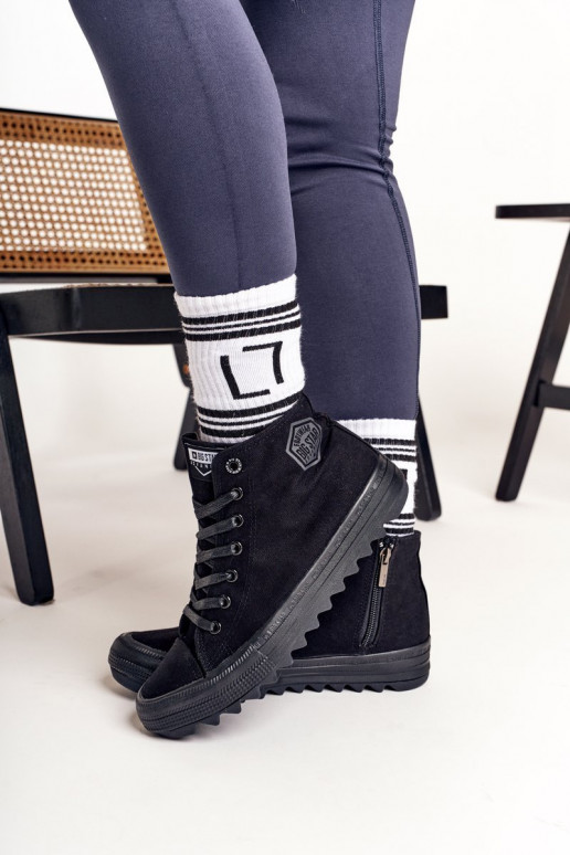 tõmblukuga  BIG STAR FF274244 melnas krāsas tõmblukuga  BIG STAR FF274244 melnas krāsas