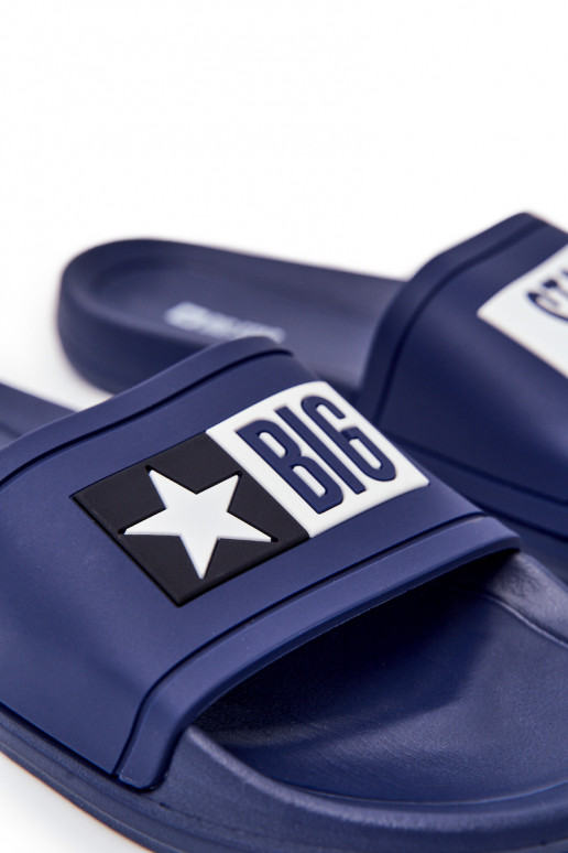 Čības Big Star DD174701 tumši zilas krāsas Čības Big Star DD174701 tumši zilas krāsas