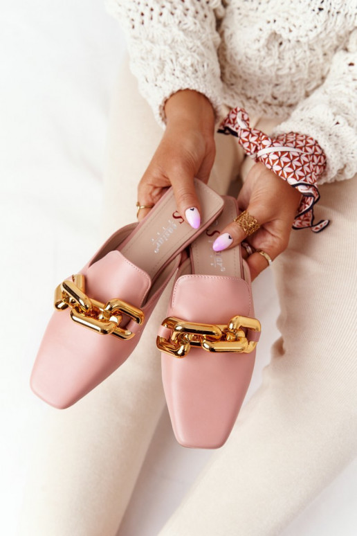 Čības ar stulmu  Rozā krāsas Call On Me Čības ar stulmu  Rozā krāsas Call On Me