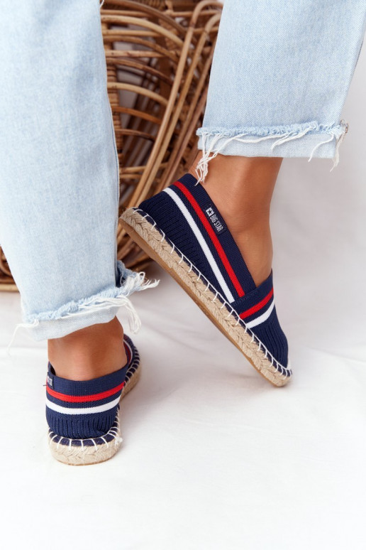 espadrilles  Big Star HH274483 tumši zilas krāsas