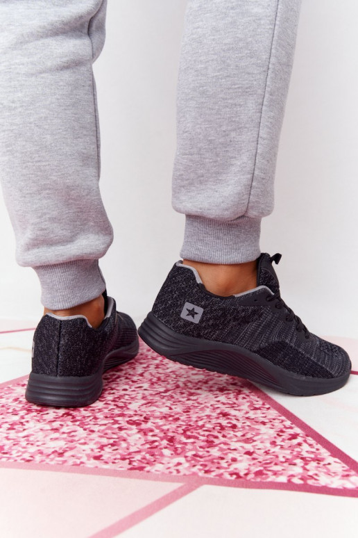 Sportiska stila apavi Comfort Foam melnas krāsas Long Distance Sportiska stila apavi Comfort Foam melnas krāsas Long Distance