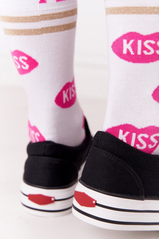 Sporta apavi ar platformu CROSS JEANS FF2R4002C melnas krāsas Sporta apavi ar platformu CROSS JEANS FF2R4002C melnas krāsas