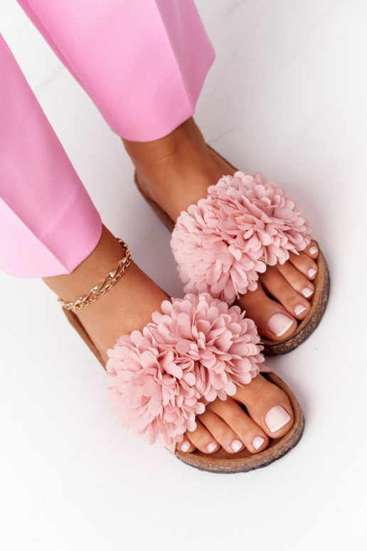 Čības  Rozā krāsas Flowerbomb