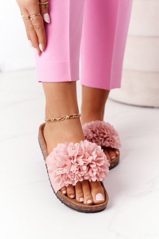 Čības  Rozā krāsas Flowerbomb