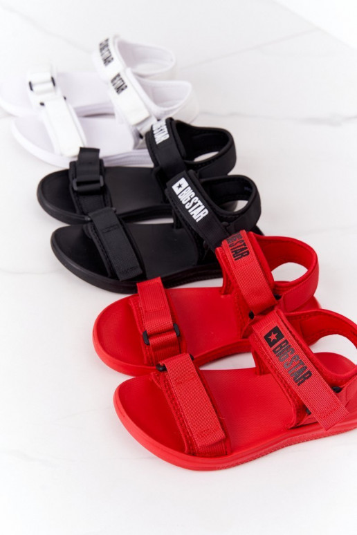 Sportiska stila sandales Big Star HH274A024 melnas krāsas Sportiska stila sandales Big Star HH274A024 melnas krāsas