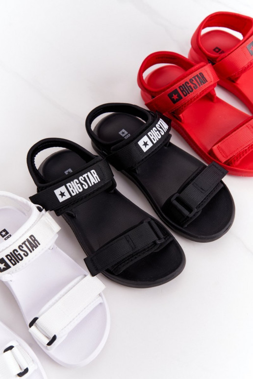 Sportiska stila sandales Big Star HH274A024 melnas krāsas Sportiska stila sandales Big Star HH274A024 melnas krāsas