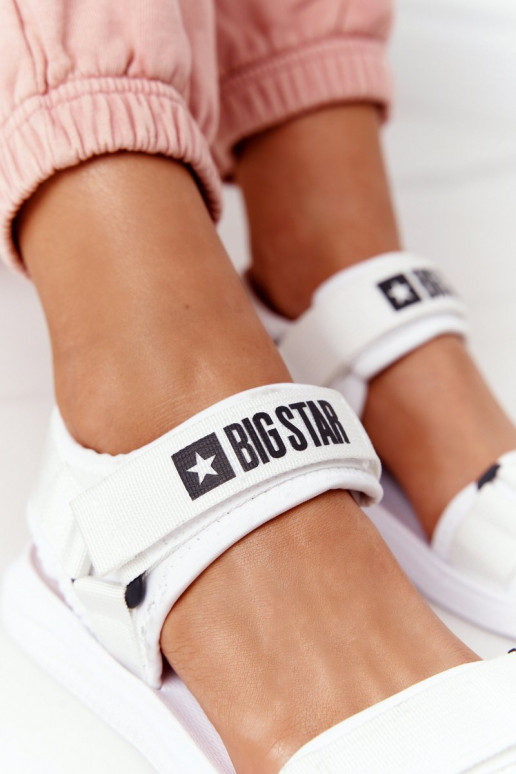 Sportiska stila sandales Big Star HH274A026 baltas krāsas Sportiska stila sandales Big Star HH274A026 baltas krāsas