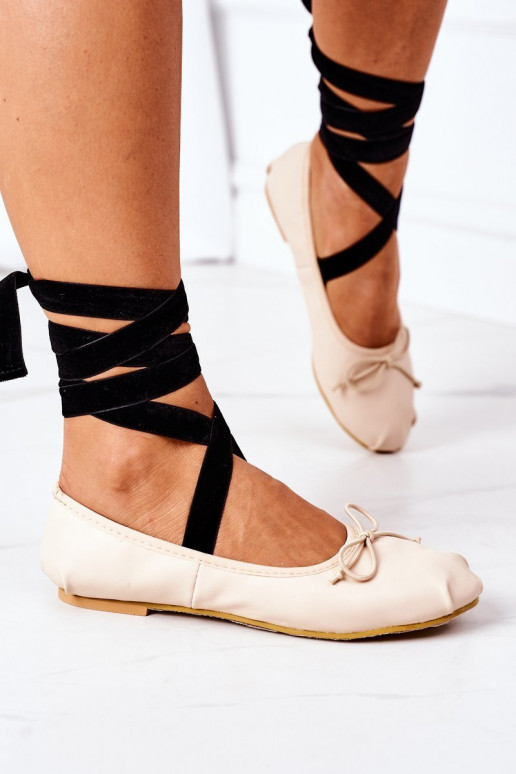 balerīnas ar bantītēm Lu Boo Nude balerīnas ar bantītēm Lu Boo Nude