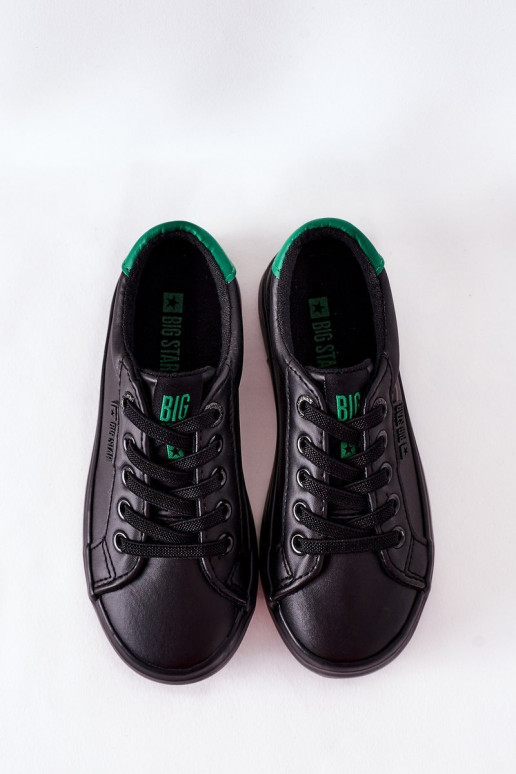 Bērnu apavi   Sporta apavi BIG STAR DD374147 melnas krāsas Bērnu apavi   Sporta apavi BIG STAR DD374147 melnas krāsas