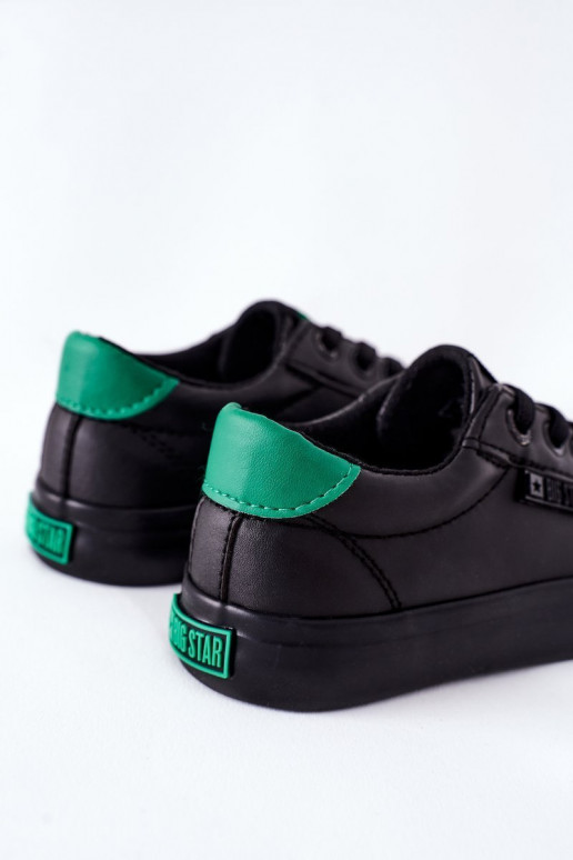 Bērnu apavi   Sporta apavi BIG STAR DD374147 melnas krāsas Bērnu apavi   Sporta apavi BIG STAR DD374147 melnas krāsas