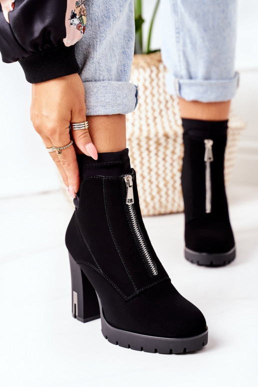 siltināti Sieviešu puszābaki ar papēdi melnas krāsas Wonder Woman siltināti Sieviešu puszābaki ar papēdi melnas krāsas Wonder Woman