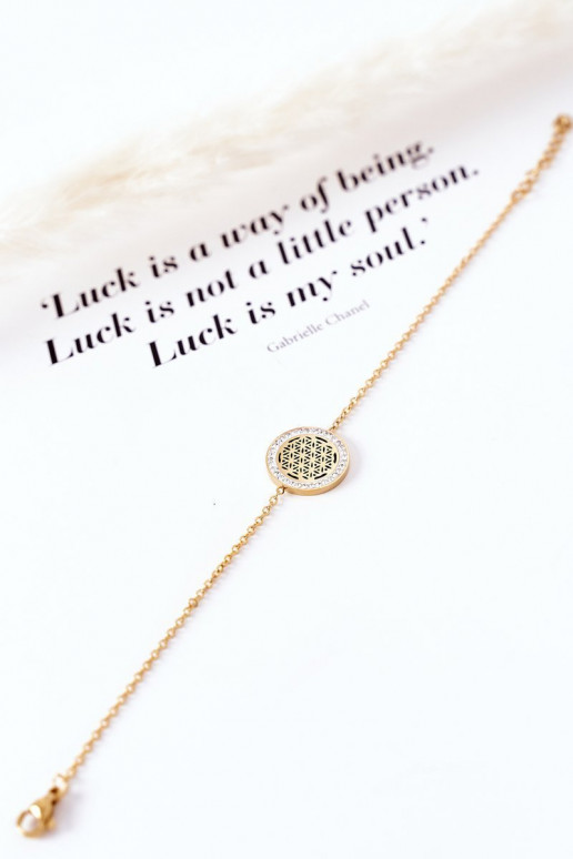 Aproce  ar mirdzošiem spīdumiņiem Zelta krāsas Aproce  ar mirdzošiem spīdumiņiem Zelta krāsas