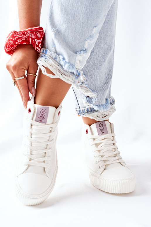 sieviešu puszābaki Cross Jeans  baltas krāsas II2R4022