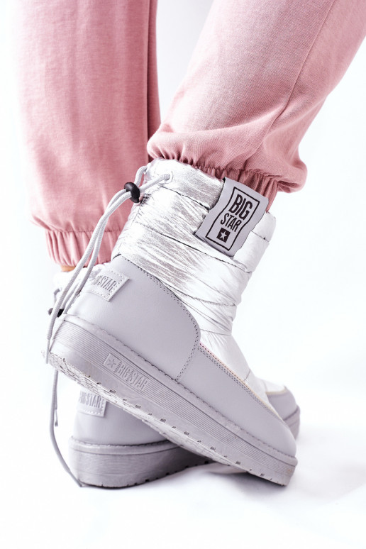 sniega apavi Big Star II274118 Sudraba krāsas sniega apavi Big Star II274118 Sudraba krāsas