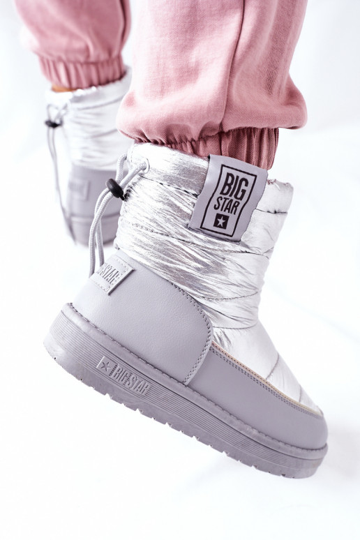 sniega apavi Big Star II274118 Sudraba krāsas sniega apavi Big Star II274118 Sudraba krāsas