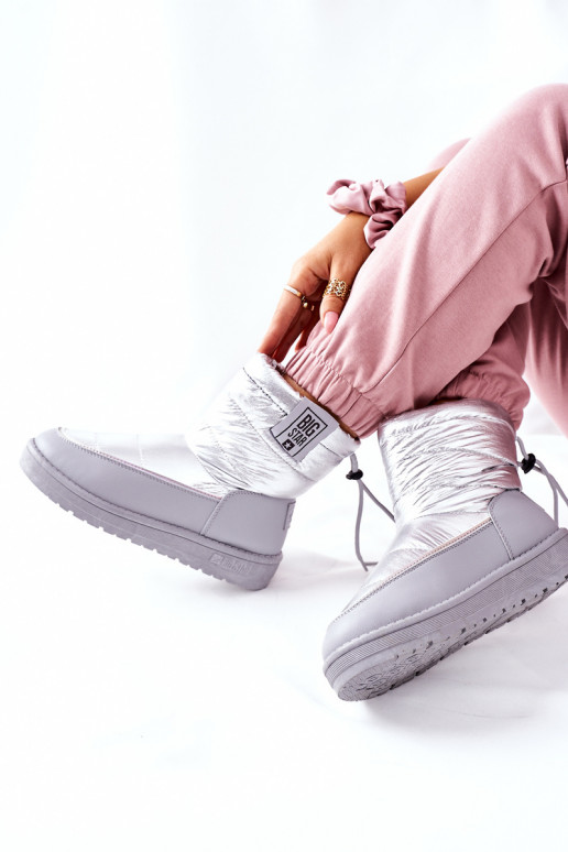 sniega apavi Big Star II274118 Sudraba krāsas sniega apavi Big Star II274118 Sudraba krāsas