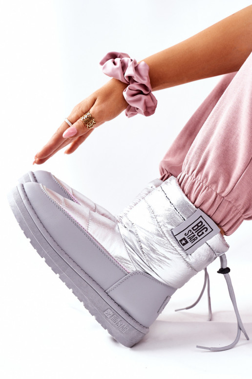 sniega apavi Big Star II274118 Sudraba krāsas sniega apavi Big Star II274118 Sudraba krāsas