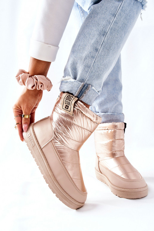 sniega apavi Big Star II274121 smilšu krāsas sniega apavi Big Star II274121 smilšu krāsas