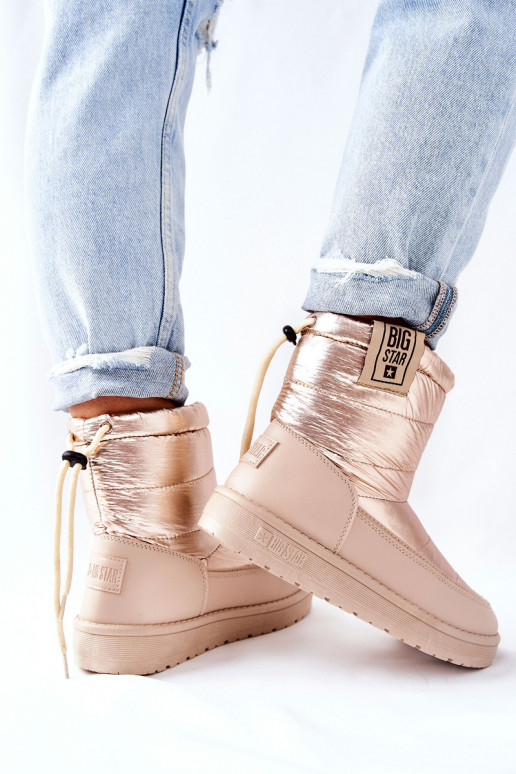 sniega apavi Big Star II274121 smilšu krāsas sniega apavi Big Star II274121 smilšu krāsas