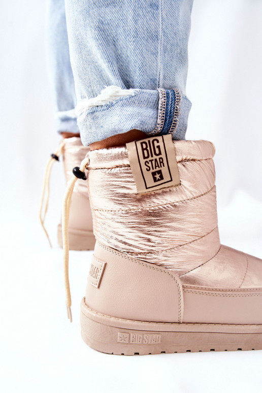 sniega apavi Big Star II274121 smilšu krāsas sniega apavi Big Star II274121 smilšu krāsas