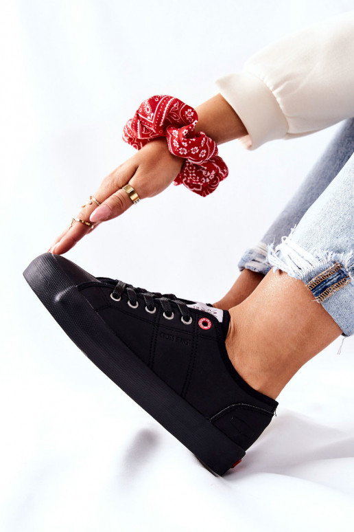 Sieviešu apavi Cross Jeans II2R4003C melnas krāsas Sieviešu apavi Cross Jeans II2R4003C melnas krāsas