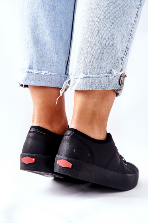 Sieviešu apavi Cross Jeans II2R4003C melnas krāsas Sieviešu apavi Cross Jeans II2R4003C melnas krāsas