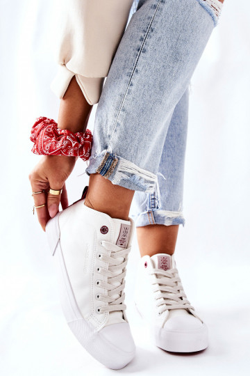 tõmblukuga Cross Jeans II2R4033C baltas krāsas