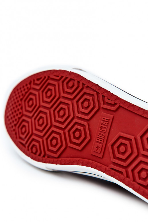 Vīriešu ikdienas apavi BIG STAR JJ174069 baltas krāsas Vīriešu ikdienas apavi BIG STAR JJ174069 baltas krāsas