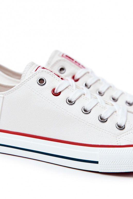 Vīriešu ikdienas apavi BIG STAR JJ174069 baltas krāsas Vīriešu ikdienas apavi BIG STAR JJ174069 baltas krāsas