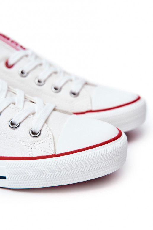 Vīriešu ikdienas apavi BIG STAR JJ174069 baltas krāsas Vīriešu ikdienas apavi BIG STAR JJ174069 baltas krāsas