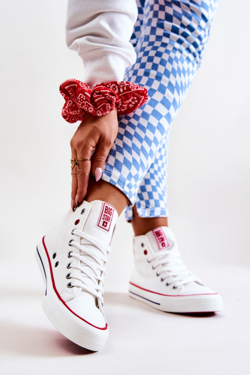 tõmblukuga Big Star JJ274127 baltas krāsas tõmblukuga Big Star JJ274127 baltas krāsas