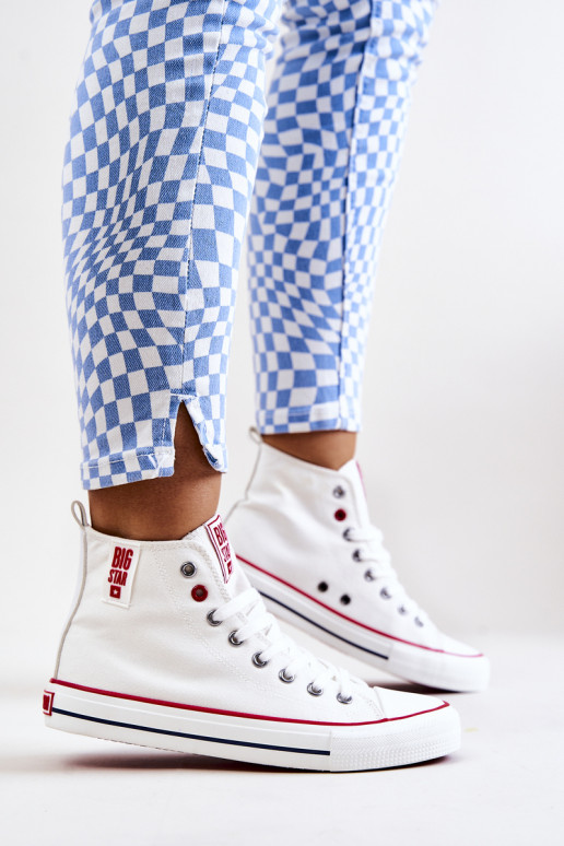 tõmblukuga Big Star JJ274127 baltas krāsas tõmblukuga Big Star JJ274127 baltas krāsas