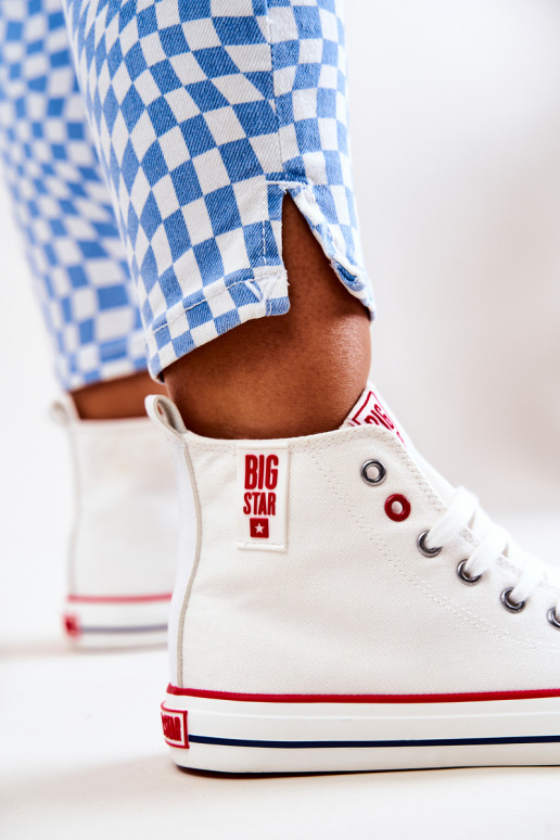 tõmblukuga Big Star JJ274127 baltas krāsas tõmblukuga Big Star JJ274127 baltas krāsas