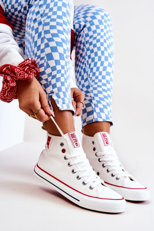 tõmblukuga Big Star JJ274127 baltas krāsas tõmblukuga Big Star JJ274127 baltas krāsas