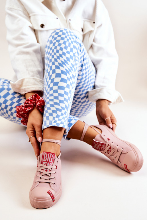 sporta apavi Big Star JJ274167 Rozā krāsas sporta apavi Big Star JJ274167 Rozā krāsas