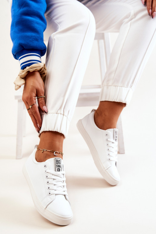 Sporta apavi Big Star JJ274311 baltas krāsas Sporta apavi Big Star JJ274311 baltas krāsas