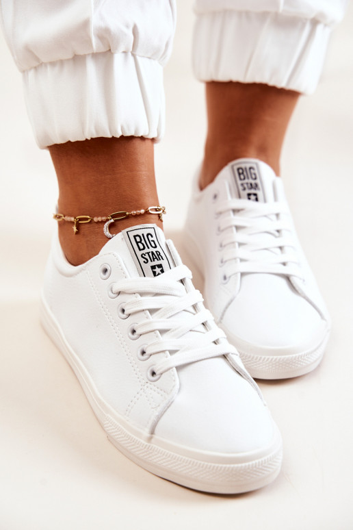 Sporta apavi Big Star JJ274311 baltas krāsas Sporta apavi Big Star JJ274311 baltas krāsas