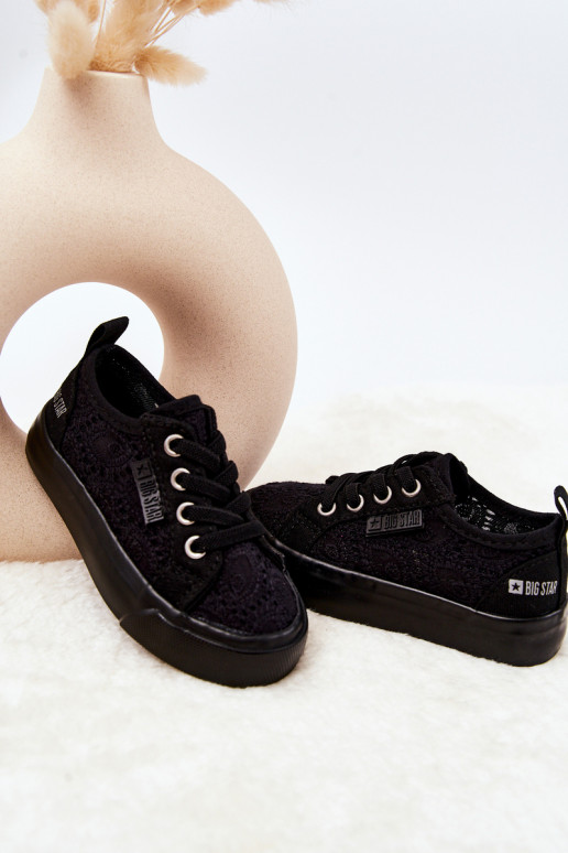 brīvā laika apavi  Big Star JJ374133 melnas krāsas