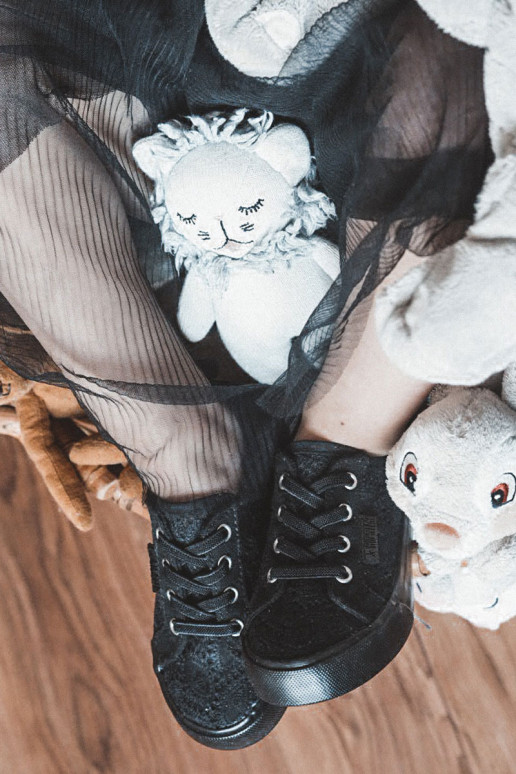 brīvā laika apavi  Big Star JJ374133 melnas krāsas