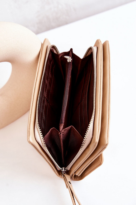 Maciņš ar rāvējslēdzējiem ziloņkaula krāsas Loreaine Maciņš ar rāvējslēdzējiem ziloņkaula krāsas Loreaine