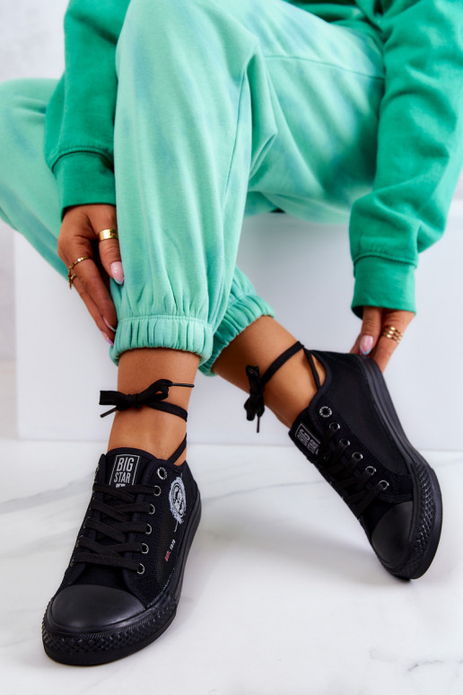 Sporta apavi brīvā laika apavi BIG STAR JJ274A256 melnas krāsas