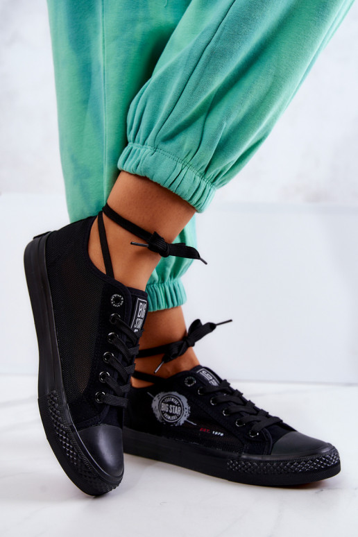 Sporta apavi brīvā laika apavi BIG STAR JJ274A256 melnas krāsas