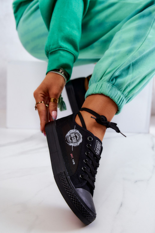 Sporta apavi brīvā laika apavi BIG STAR JJ274A256 melnas krāsas