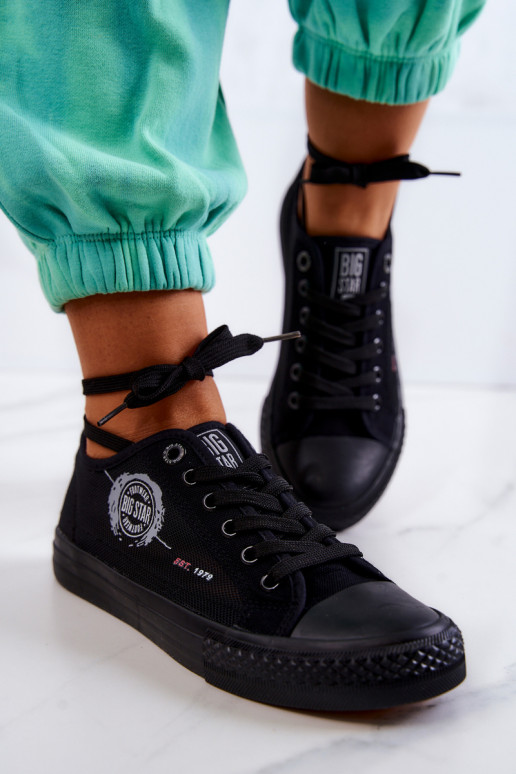 Sporta apavi brīvā laika apavi BIG STAR JJ274A256 melnas krāsas