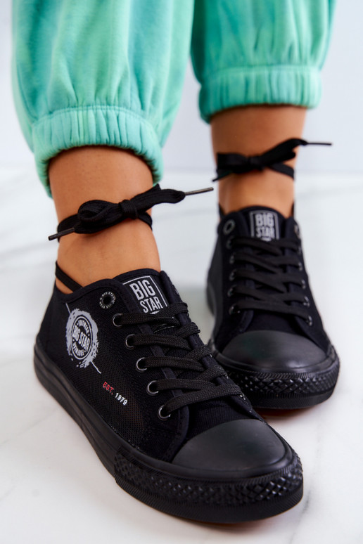 Sporta apavi brīvā laika apavi BIG STAR JJ274A256 melnas krāsas